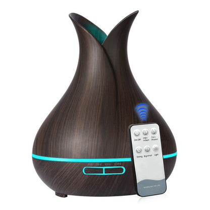 Petal wood remote aromatherapy machine