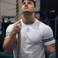 Men’s fitness sweat-absorbent breathable t-shirt