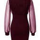 Hot Selling New Women V-neck Sequined Dress