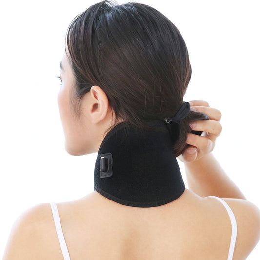 Healthy heating moxibustion neck protector