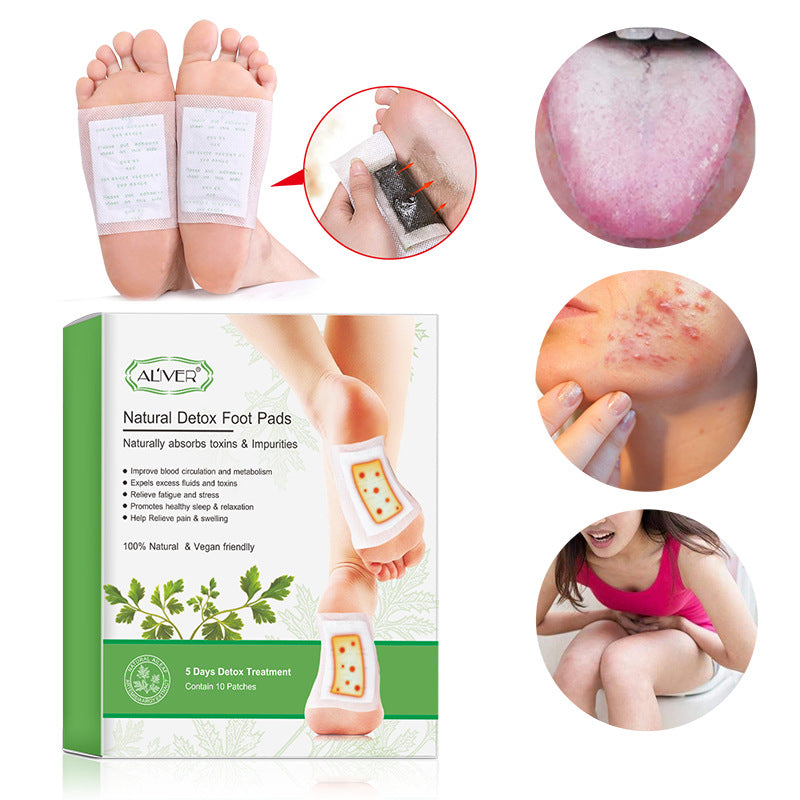 ALIVER healthy detoxification foot patch