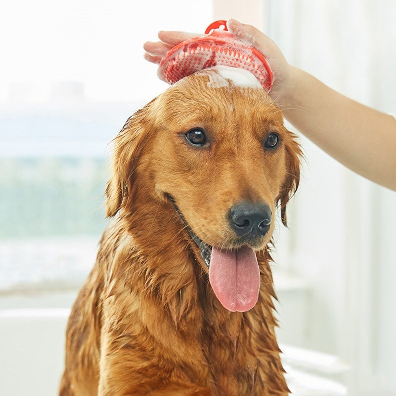 Pet bathing brushes for cats and dogs