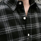 MRCYC Korean men’s trend retro plaid shirt
