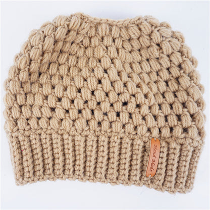 Women winter knitted hat