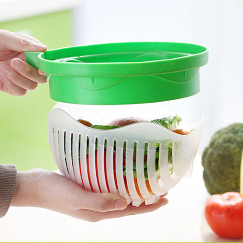 Kitchen Salad Cutting Bowl