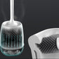 Toilet cleaning brush holder set