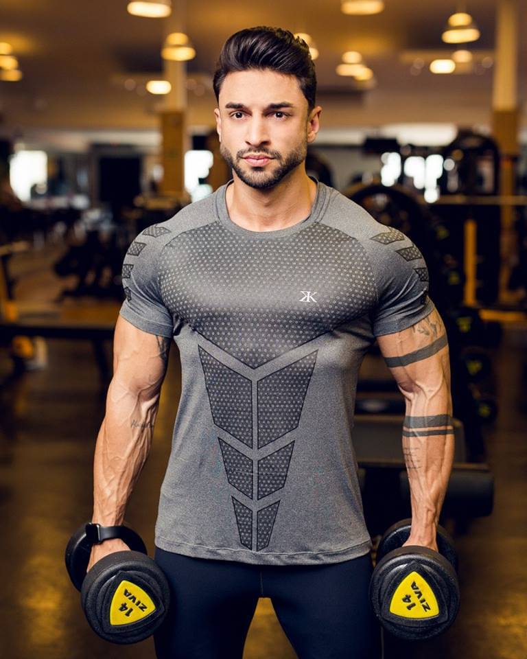 Men’s fitness sports quick-drying t-shirt