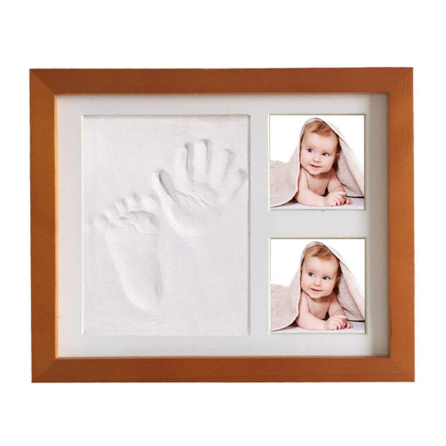 Unique Wooden handprint set photo frame