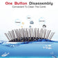 The second generation negative ion straight hair comb