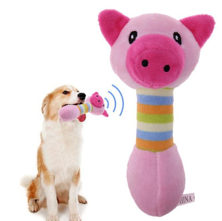 Cute bite-resistant pet plush toys