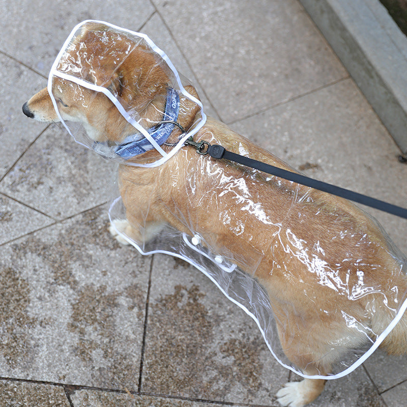 Pet Dog Raincoat waterproof dog raincoat