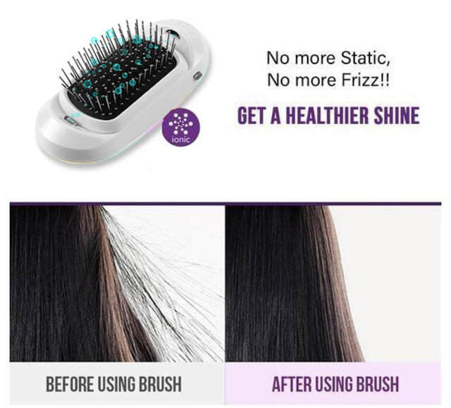 The second generation negative ion straight hair comb