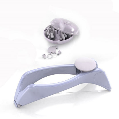 Slique facial cotton plucking hair removal device