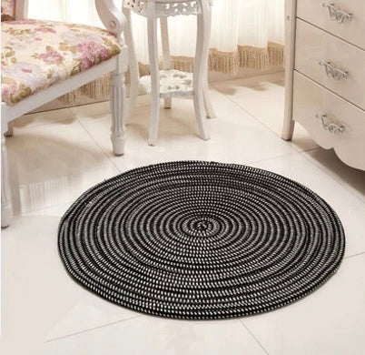 New Woven round floor mats carpet