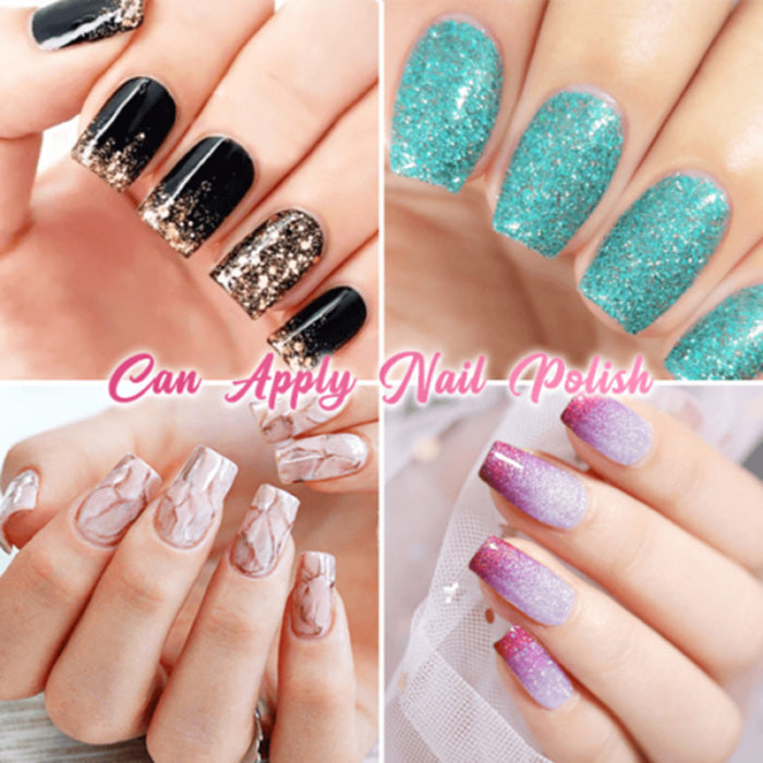 Nail extension repair fiber fiberglass gel nail