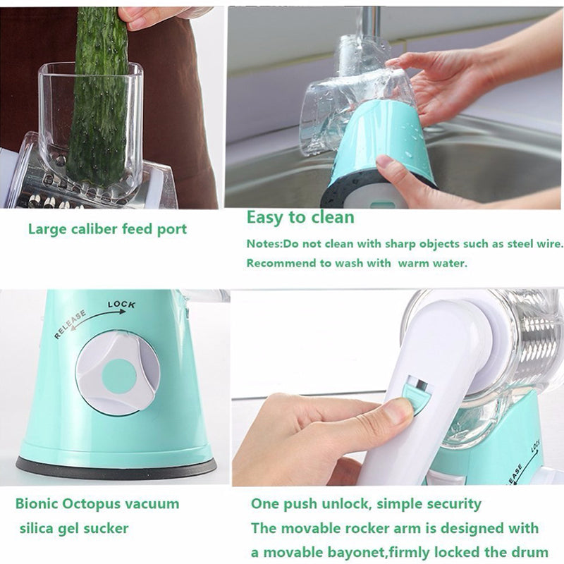 New multi-function grater cutting machine