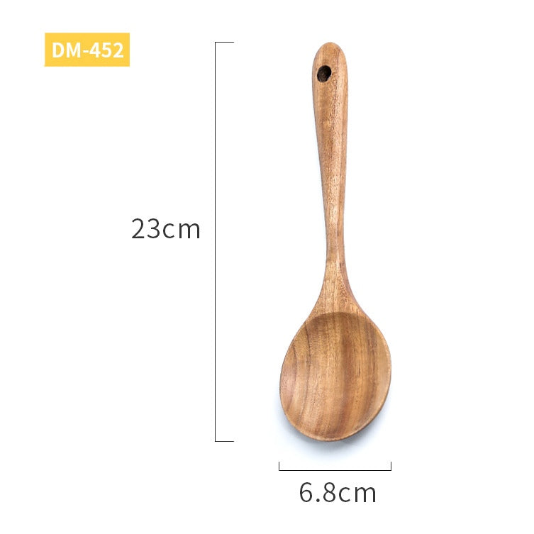 Thai teak kitchen wood spoon