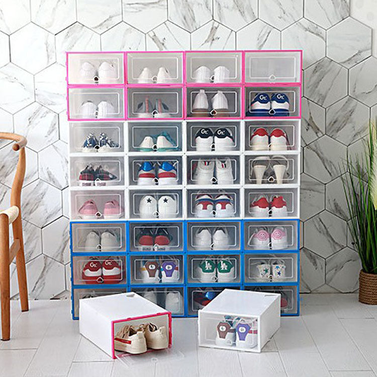 Flip-type dustproof shoe cabinet