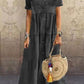 Women summer new temperament large swing skirt