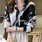 Women long-sleeved casual fashion shirt top