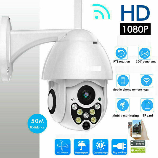 2 million 1080P PTZ wireless WIFI camera