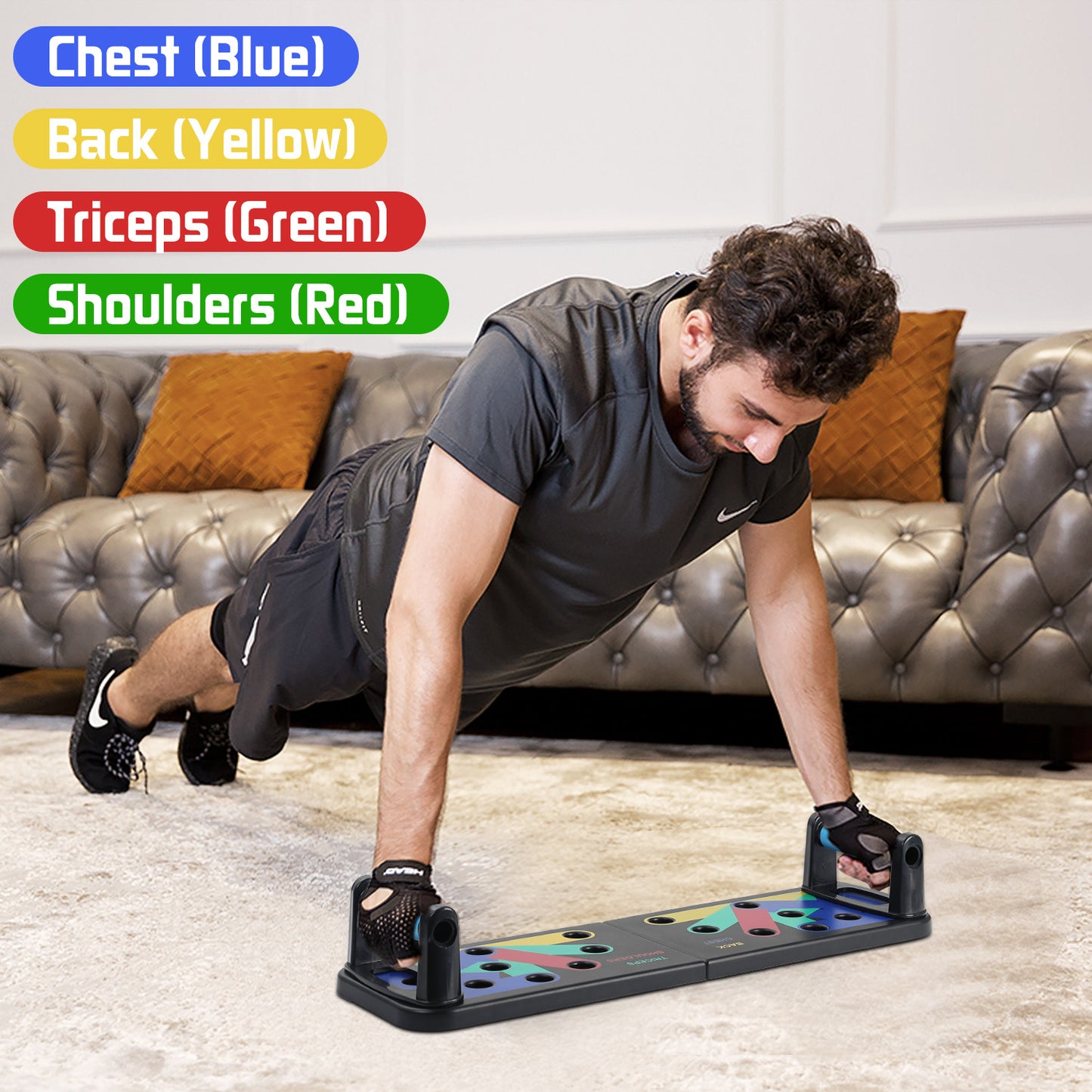 Multi-functional Fitness sports push-up board stand