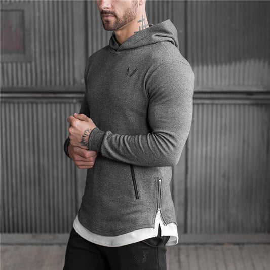 Muscle Brothers Men’s FW Fitness Sports Slim Pullover