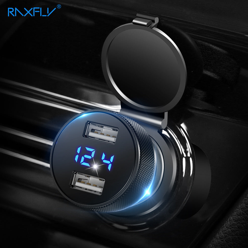RAXFLY All Aluminum Alloy Car Charger