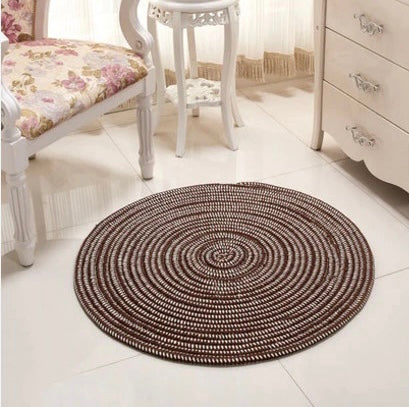 New Woven round floor mats carpet