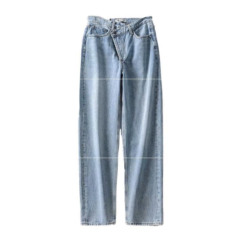 New Women Street Style Dislocation Jeans