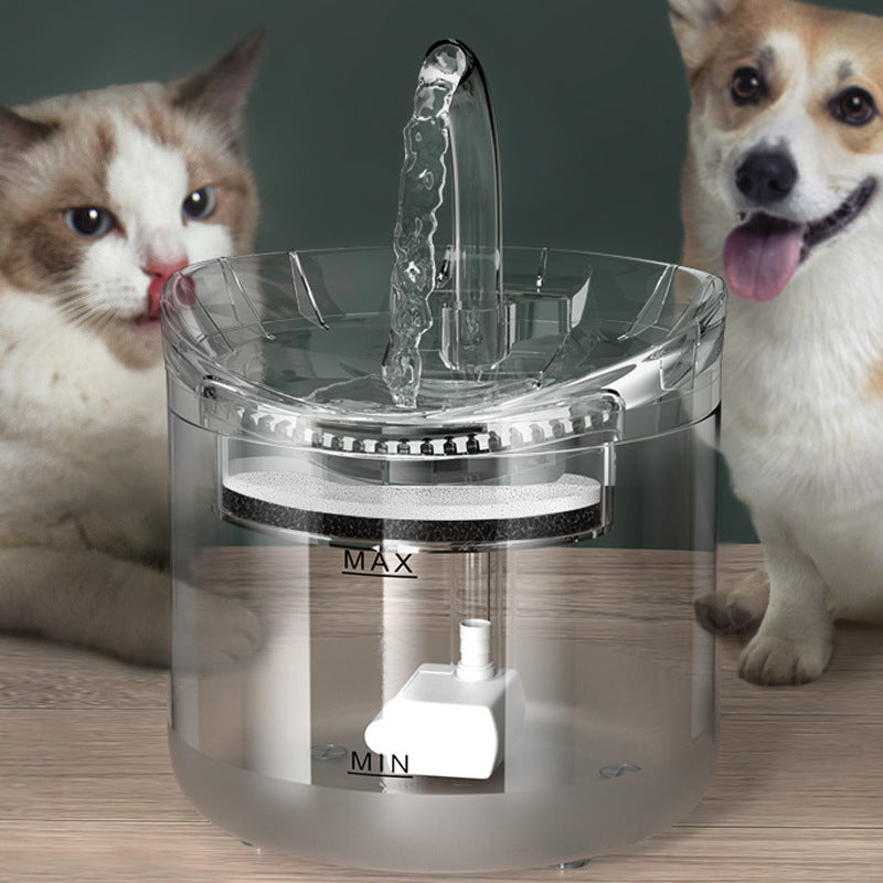 Pet mobile automatic circulation smart water dispenser