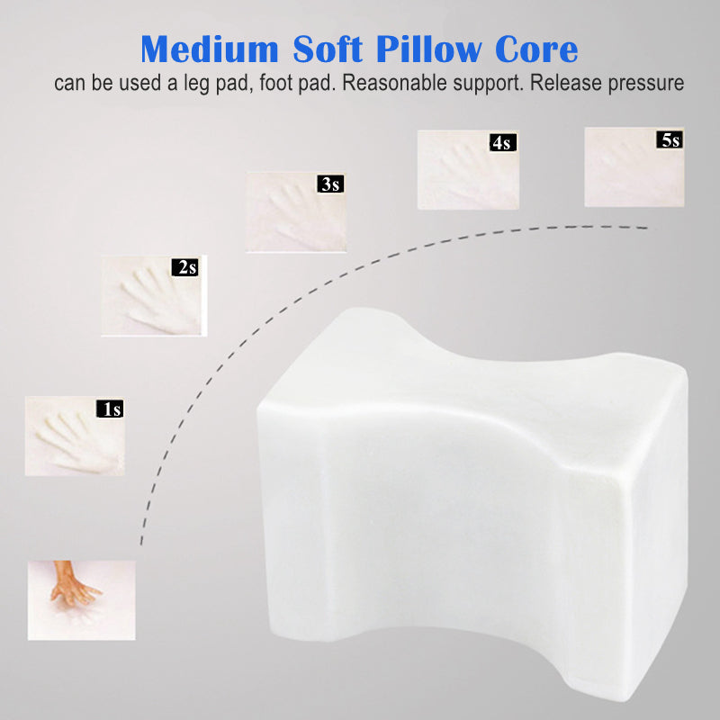 Orthopedic Memory Foam Knee Wedge Pillow