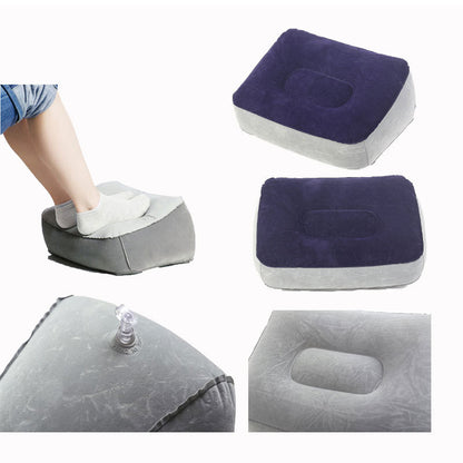 Travel Inflatable foot flocking massage pad