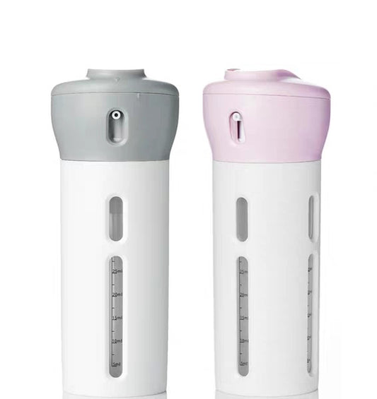 Hot sale Travel 4 in 1 Lotion Dispensing Bottle