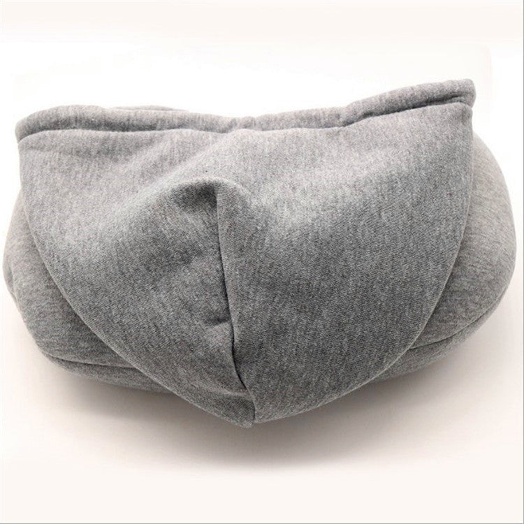 New Travel Korean models hooded U-type nap cervical pillow