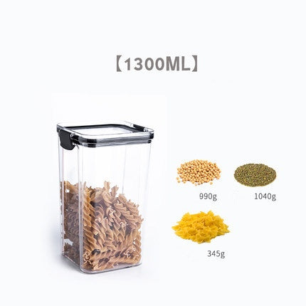 Kitchen Sealed food plastic storage jar