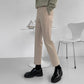 MYQ Korean Men’s straight slim nine-point trousers