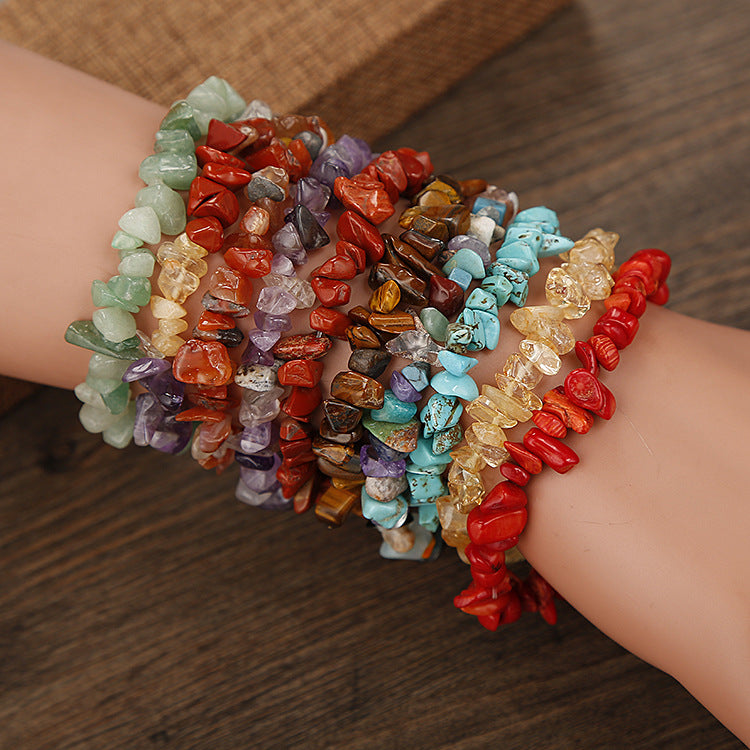 Korean Seven Veins Natural Crystal Bracelet - Watch & Jewelry