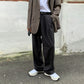 MYQ Korean Men’s trend of wild drape suit pants