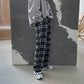 MYQ Korean Men’s tide brand retro plaid pants