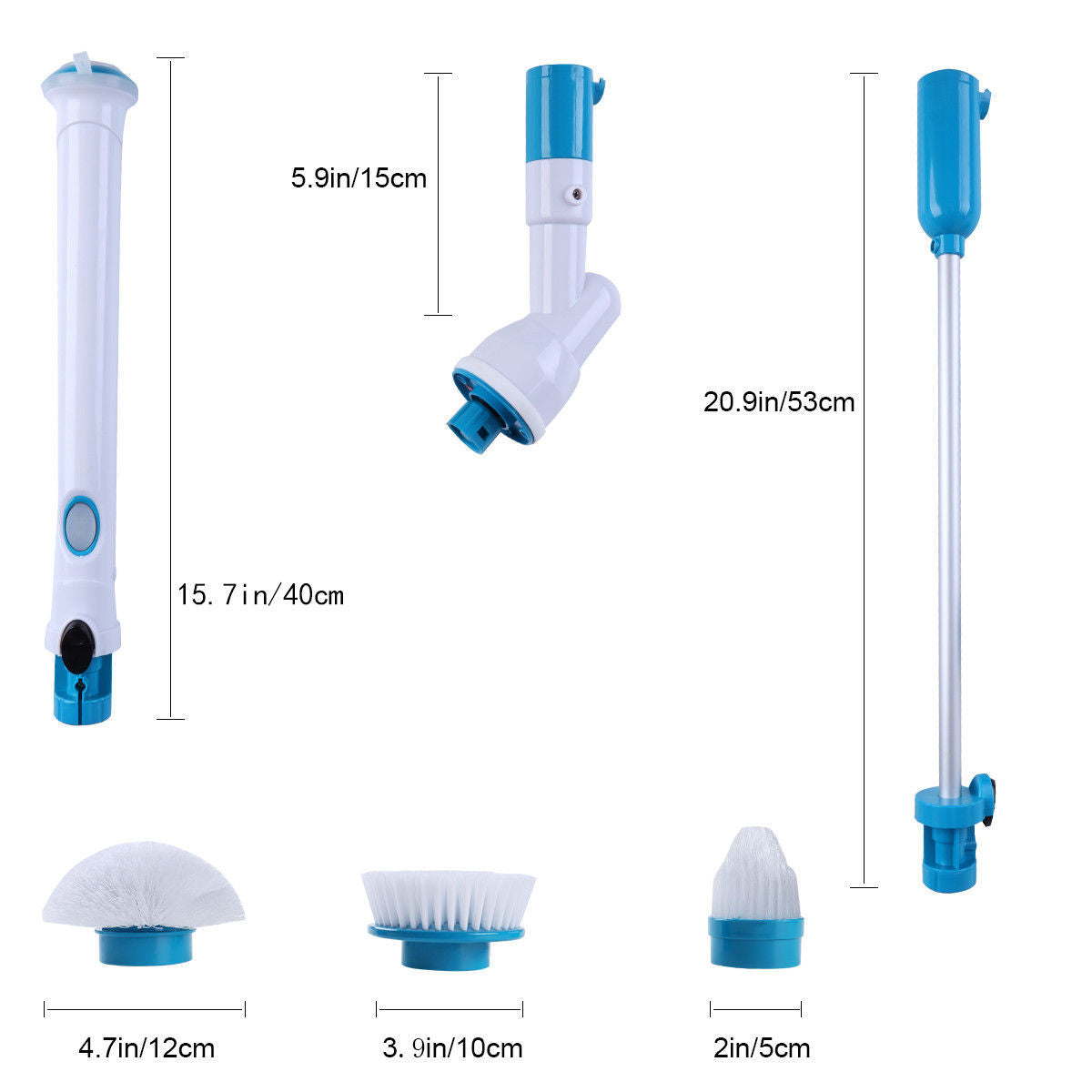 Electric Spin Scrub Cleaning Brush