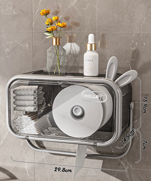 New Korean bathroom multifunctional wall-mounted tissue box