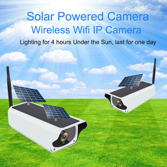 Solar powered CCTV Monitor