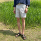MYQ Korean Men’s summer cotton and linen shorts