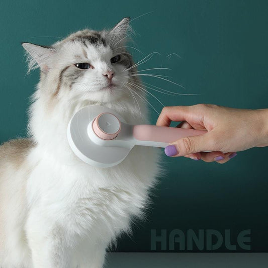 Pet cat combing brush