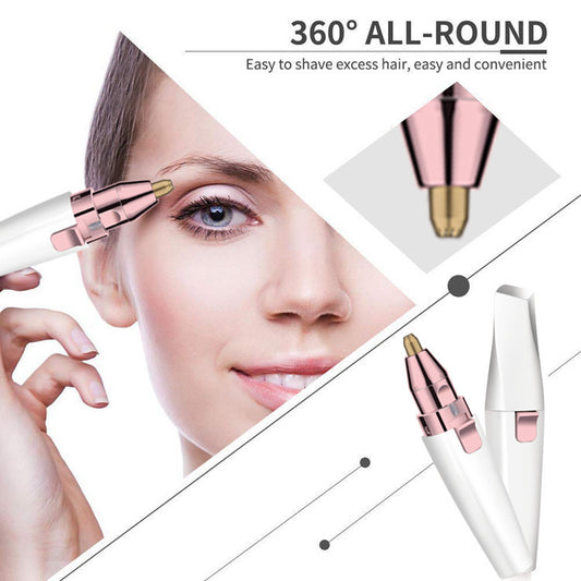 New USB 2 in 1 electric eyebrow trimmer