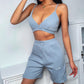 New women sling sporty two-piece set