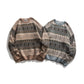 Japanese tide men’ women retro sweater