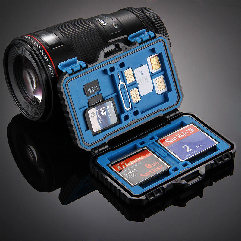 Waterproof Travel Camera storage card box