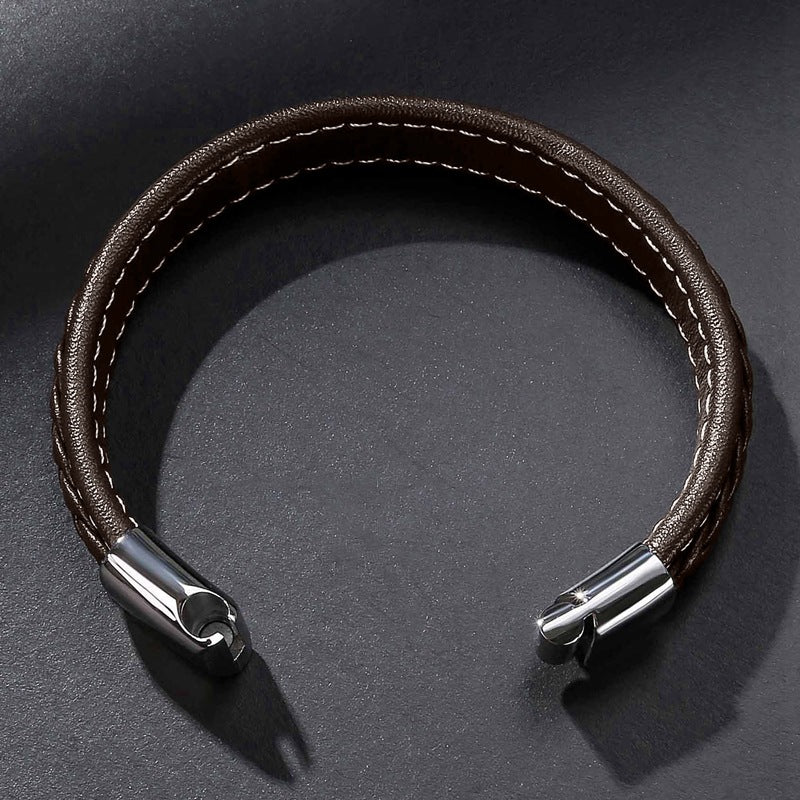 Explosion models Men’ and Women leather bracelet- Watch & Jewelry